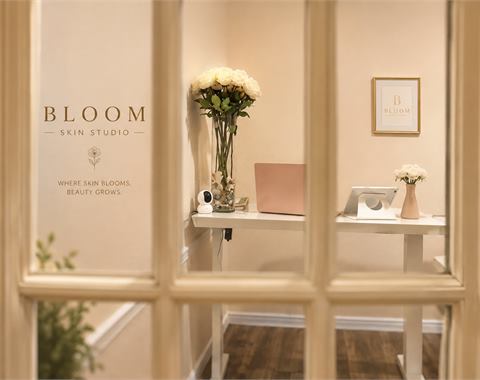 Bloom Skin Studio treatment space